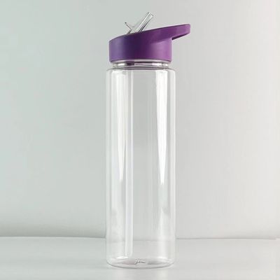 야외활동 필수 750ml AS/SK 재료 플립 스트라와 함께 플라스틱 물병