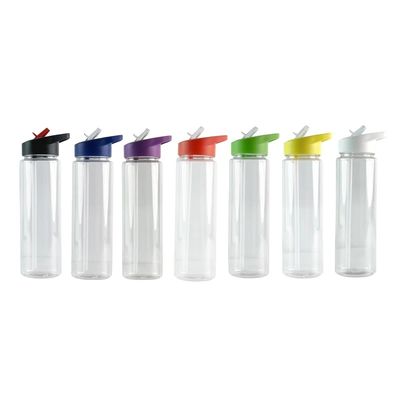 750ml 투명한 플라스틱 스포츠 피트니스 끓는 물을 사용하는 음료수 병