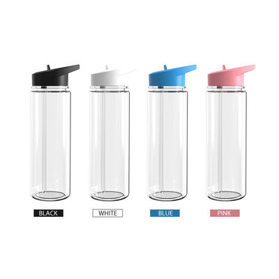 750ml 투명한 플라스틱 스포츠 피트니스 끓는 물을 사용하는 음료수 병