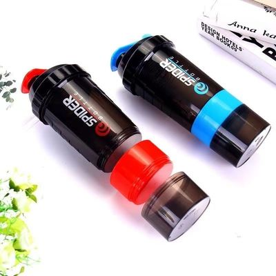 유니섹스 사용자 지정 로고 500ml Bpa 무료 쉐이커 병 PP 밀크 쉐이크 컵 단백질 파우더 피트니스 체육관 스포츠 물병 혼합 공