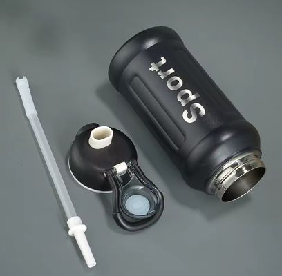 직선 컵 스테인리스 스틸 절연 컵 850ML 야외 여행용 큰 용량