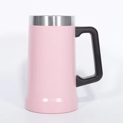 710ml 용량 개인용 손잡이와 함께 넓은 입 스테인리스 스틸 단백질 쉐이커