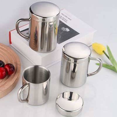 사용자 정의 가능한 304 스테인레스 스틸 물병 손잡이 및 뚜?? 210ml / 300ml / 400ml 직접