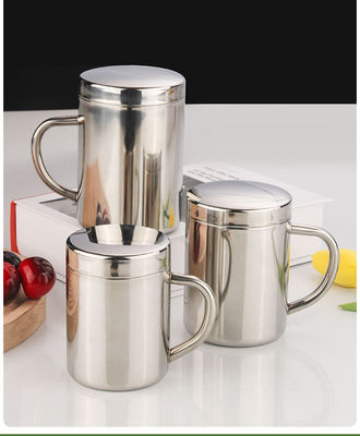 사용자 정의 가능한 304 스테인레스 스틸 물병 손잡이 및 뚜?? 210ml / 300ml / 400ml 직접