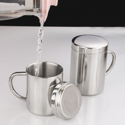 사용자 정의 가능한 304 스테인레스 스틸 물병 손잡이 및 뚜?? 210ml / 300ml / 400ml 직접