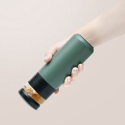열 단열 성능 500ml 스테인리스 스틸 진공 텀블러 분리 필터