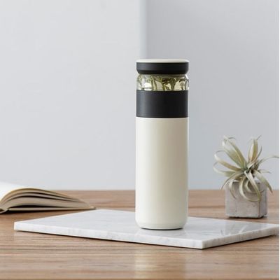열 단열 성능 500ml 스테인리스 스틸 진공 텀블러 분리 필터