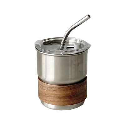 겹쳐질 수 있는 304 스테인리스 스틸 이중 벽화 단열 텀블러 뚜?? 290ml 용량
