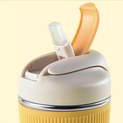 350ml/480ml 생산 용량 316 스테인리스 스틸 수병 실리콘 수갑