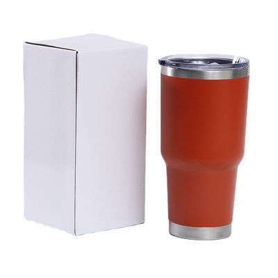 30oz 듀얼 월 스테인리스 스틸 와인 텀블러 뚜?? 이 있는 재사용 진공 병