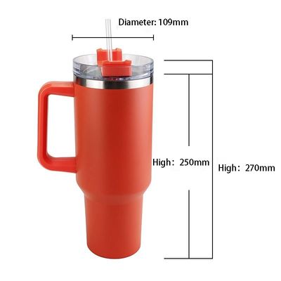 40oz Sublimation Travel Coffee Mug With Handle Powder Coated Stainless Steel Tumbler 40oz Sublimation Travel Coffee Mug With Handle Powder Coated Stainless Steel Tumbler 40oz 수플리메이션 여행 커피 머그 손잡이 소금 가루로 코팅된 스테인레스 스틸 텀블러
