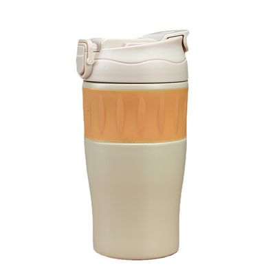 500ML 스테인리스 스틸 커피 머그 LID 사용자 지정 로고와 함께 음료 컵 및 식품 등급 빨대