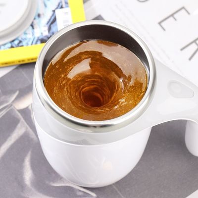 게으른 자석 회전 커피 컵 온도 가온 및 차가운 음료 언제 어디서나