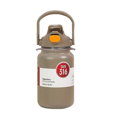 모든 적용 가능한 사람 500ml 스포츠 듀블 벽 진공 병 짚 아이 텀블러 머그