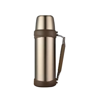 스테인리스 스틸 1000ml 물병 열 진공 격리 컵 덩어리 모양