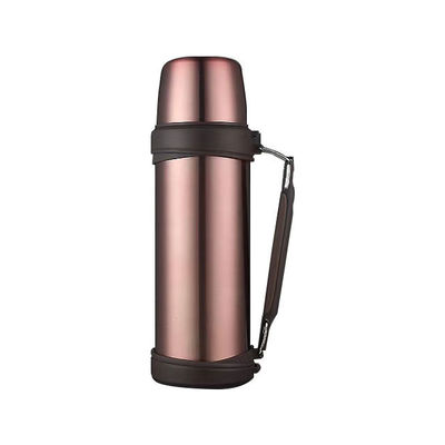 스테인리스 스틸 1000ml 물병 열 진공 격리 컵 덩어리 모양