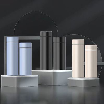 350ml 용량 직선 컵 스테인레스 스틸 진공 물병 차에서 뜨거운 음료