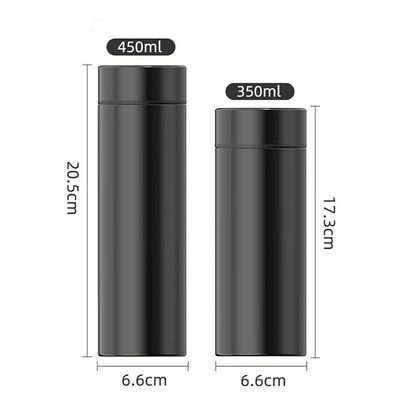 350ml 용량 직선 컵 스테인레스 스틸 진공 물병 차에서 뜨거운 음료