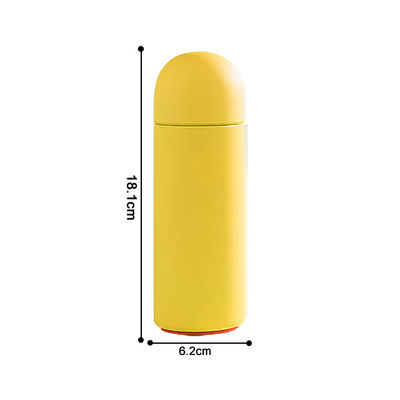 세리세 맞춤 로고 소프트 터치 260ml 이중 벽 단열 진공 병 색상 스테인레스 스틸 물병
