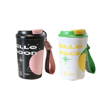 단열 스테인레스 스틸 여행 커피 머그 텀블러 컵 재사용 유출 방지 380ml 510ml