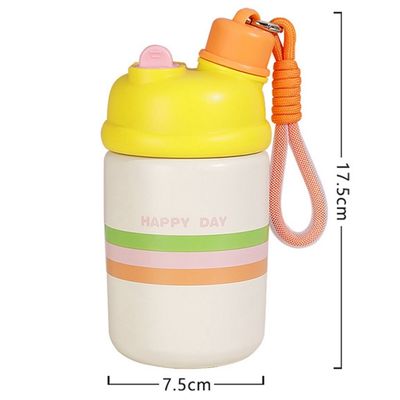 휴대용 스테인레스 스틸 물병 500ml 용량 소금과 함께 단열 커피 컵