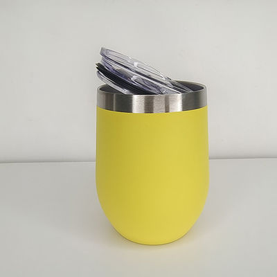 350ml 스테인레스 스틸 와인 텀블러 캠핑 및 야외 여행을위한 궁극적인 선택
