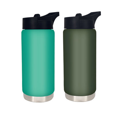 모든 사람을 위한 뚜?? 이 있는 직선 컵 550ml 격리 된 넓은 입 병