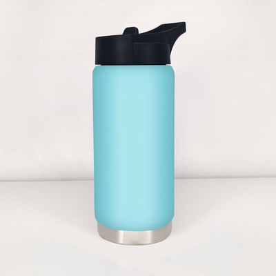모든 사람을 위한 뚜?? 이 있는 직선 컵 550ml 격리 된 넓은 입 병