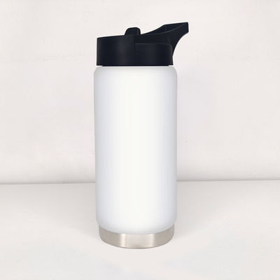 모든 사람을 위한 뚜?? 이 있는 직선 컵 550ml 격리 된 넓은 입 병