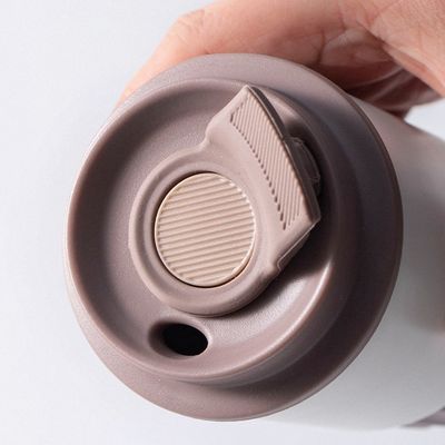 직선 컵 350ml 304 스테인레스 스틸 휴대용 차량에 장착 된 병