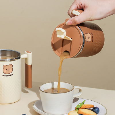 304 스테인레스 스틸 아침 식사 컵 450ml 커피 컵