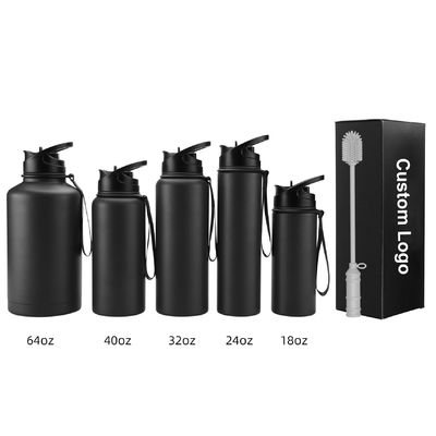 직선 컵 650ml 아이 텀블러 진공 병 스테인레스 스틸 단열 음료 병