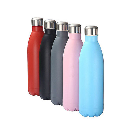 재사용 가능하고 누출 방지 가능한 1000ml 스테인리스 스틸 스포츠 물병