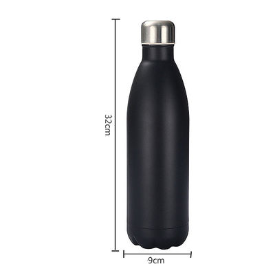 재사용 가능하고 누출 방지 가능한 1000ml 스테인리스 스틸 스포츠 물병