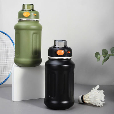 620ml/950ml 용량 매트 남자 자전거 구부러진 스테인레스 스틸 뚜?? 이 있는 단열 물병