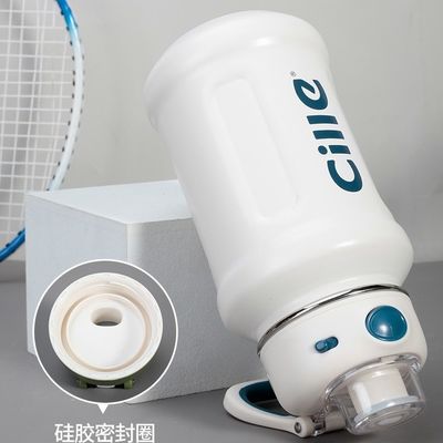 620ml/950ml 용량 매트 남자 자전거 구부러진 스테인레스 스틸 뚜?? 이 있는 단열 물병