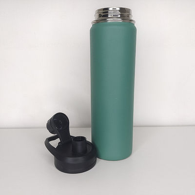 650ml 체육관 물병 금속 스테인리스 스틸 터블러 야외 스포츠 휴대용
