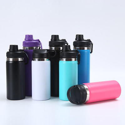 650ml 체육관 물병 금속 스테인리스 스틸 터블러 야외 스포츠 휴대용