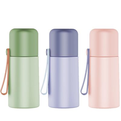 수용 가능한 OEM/ODM 280ml 휴대용 미니 304 스테인리스 스틸 테르모스 컵 학생 물컵