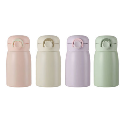 만화 디자인 350ml 스테인리스 스틸 테르모스 병 반짝이는 뚜?? 으로 음료가 뜨겁게 유지