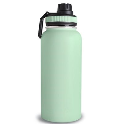 32oz 이중 벽 스테인리스 스틸 병 스포츠 병 손잡이 뚜?? 와 함께 진공 물병