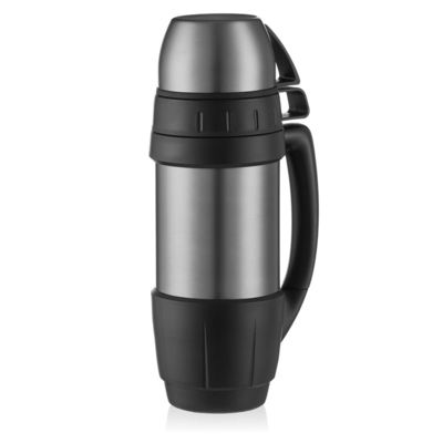 진공 병 1000ML 이중 벽 스테인리스 스틸 테르모스 병 로고와 함께 체육관 병