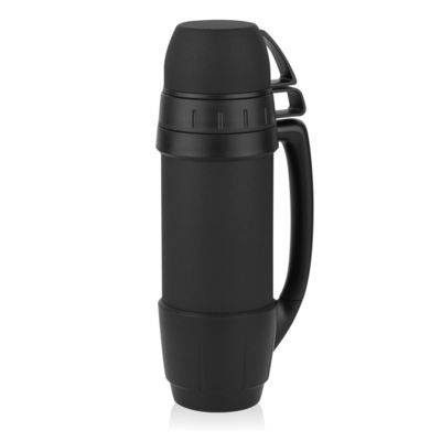 진공 병 1000ML 이중 벽 스테인리스 스틸 테르모스 병 로고와 함께 체육관 병