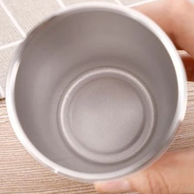 야외 캠핑용 휴대용 스테인레스 스틸 맥주 머그
