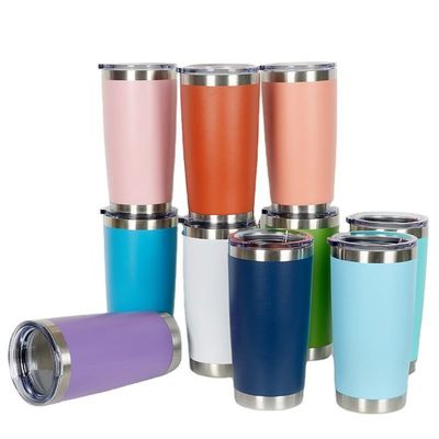 고립 된 컵 랜트리 디자인 스타일 스테인리스 스틸 텀블러 550ml / 600ml 용량