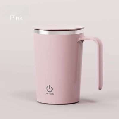 스테인리스 스틸 혼합 텀블러 400ml 사무실 학교용 자기 혼합 커피 머그