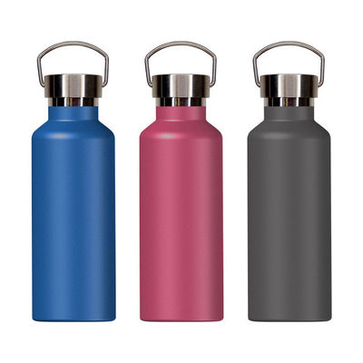 PP 식품 등급 뚜?? 500ml 스테인리스 스틸 듀플 단열 스포츠 물병 캠핑용