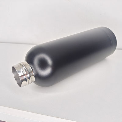 304 스테인레스 스틸 500ml 스포츠 컵 고무 페인트 PP 식품 등급 뚜?? 이 있는 물병