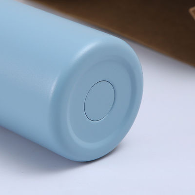 사용자 정의 로고 스틸 진공 단열 여행 커피 컵 물병 손잡이와 뚜??