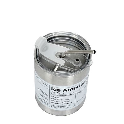 320ml/600ml 이중 벽 진공 단열 스테인리스 스틸 텀블러와 빨대 커피 머그